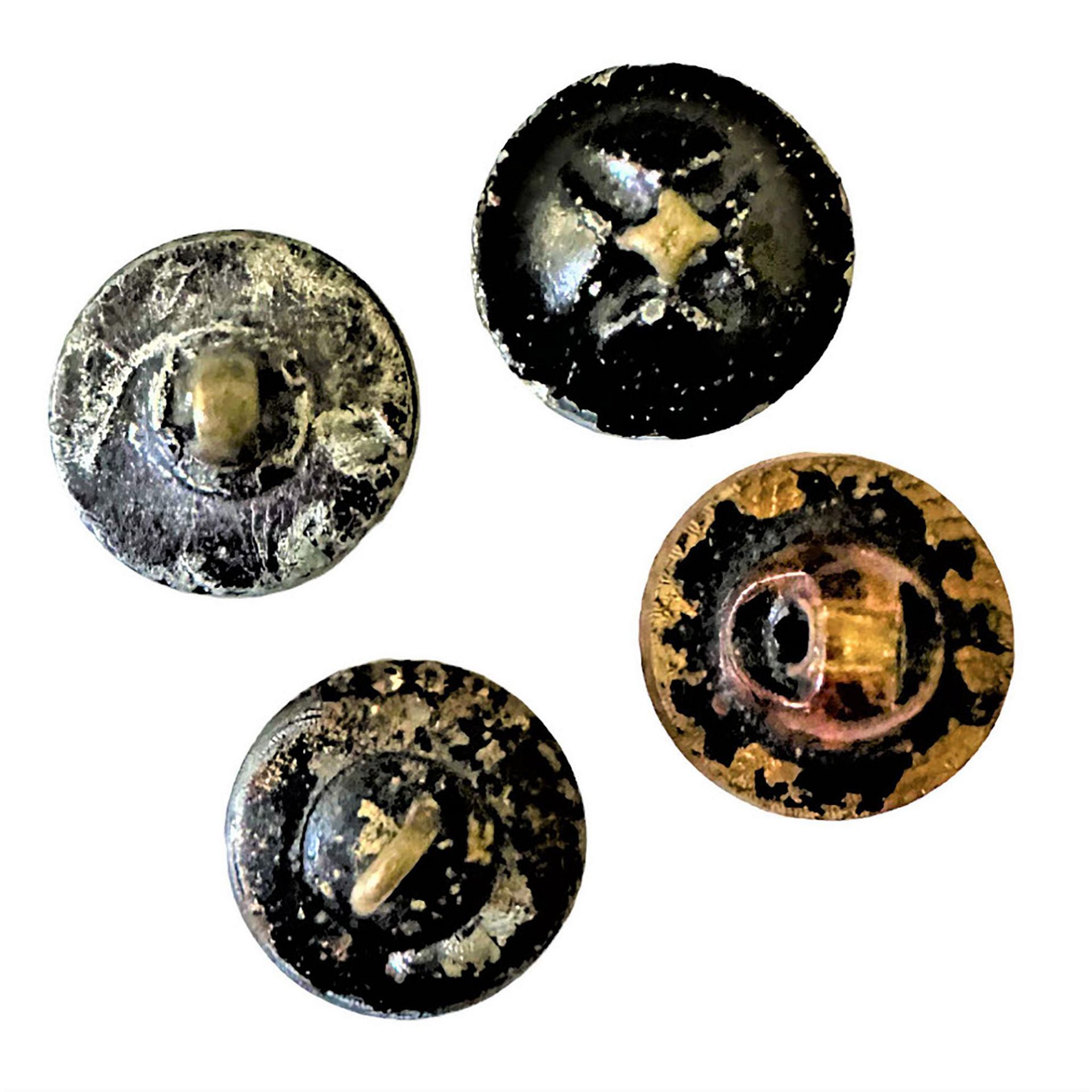 A Small Card of Division One Lacy Glass Buttons - Image 6 of 6
