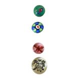 A Small Card of Division Three Paperweight Buttons