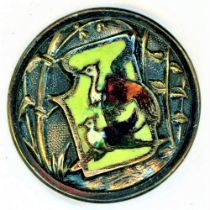 A Division One Pictorial Enamel Button