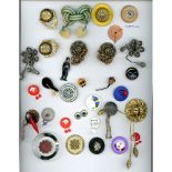 An Assorted Sampling of Buttons and Fasteners