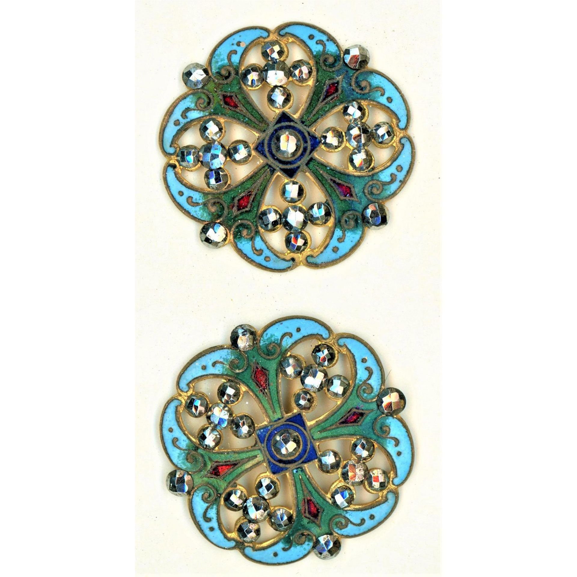 A Small Card of Division One Enamel Buttons - Image 2 of 3
