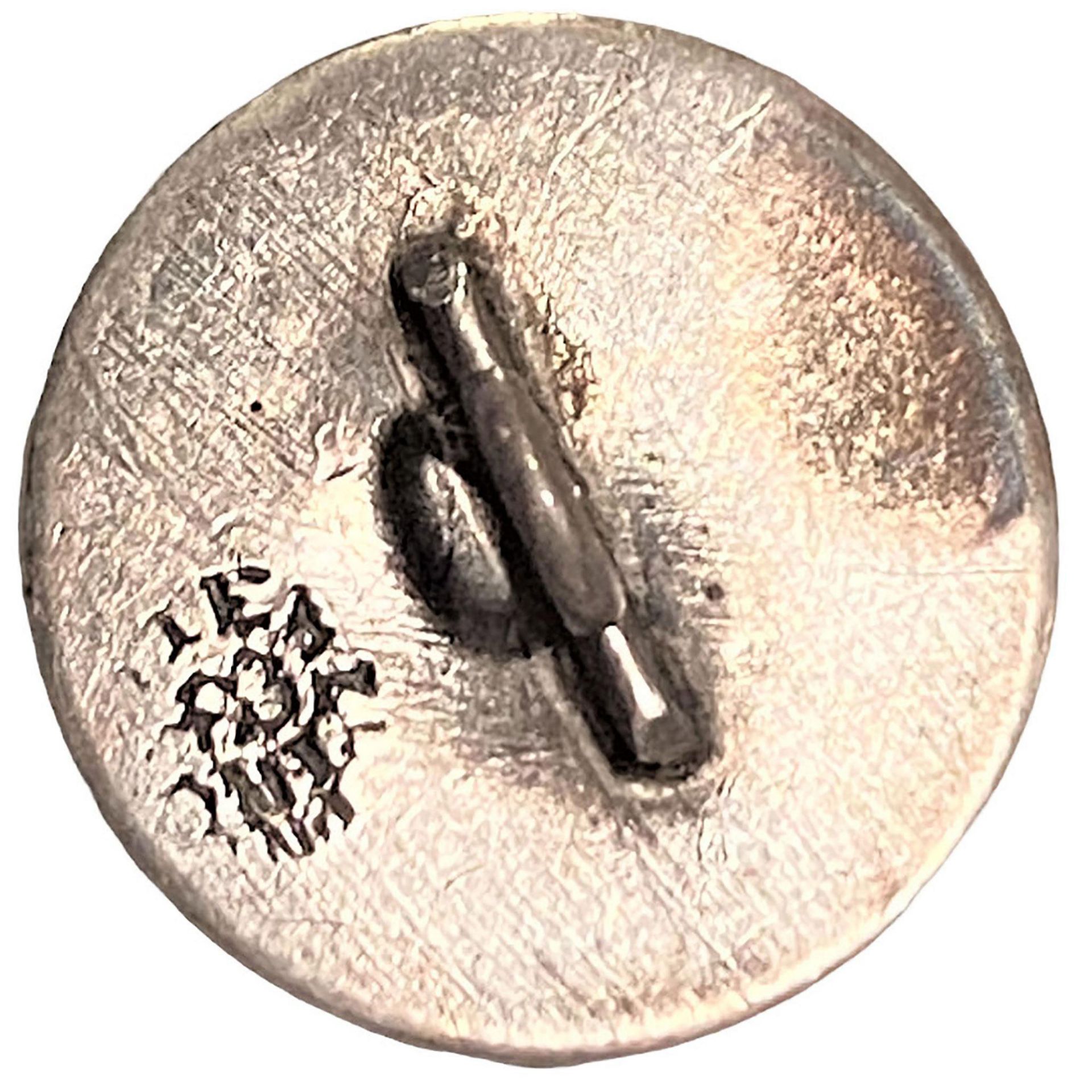 A Division One Silver Spider Button - Image 2 of 2