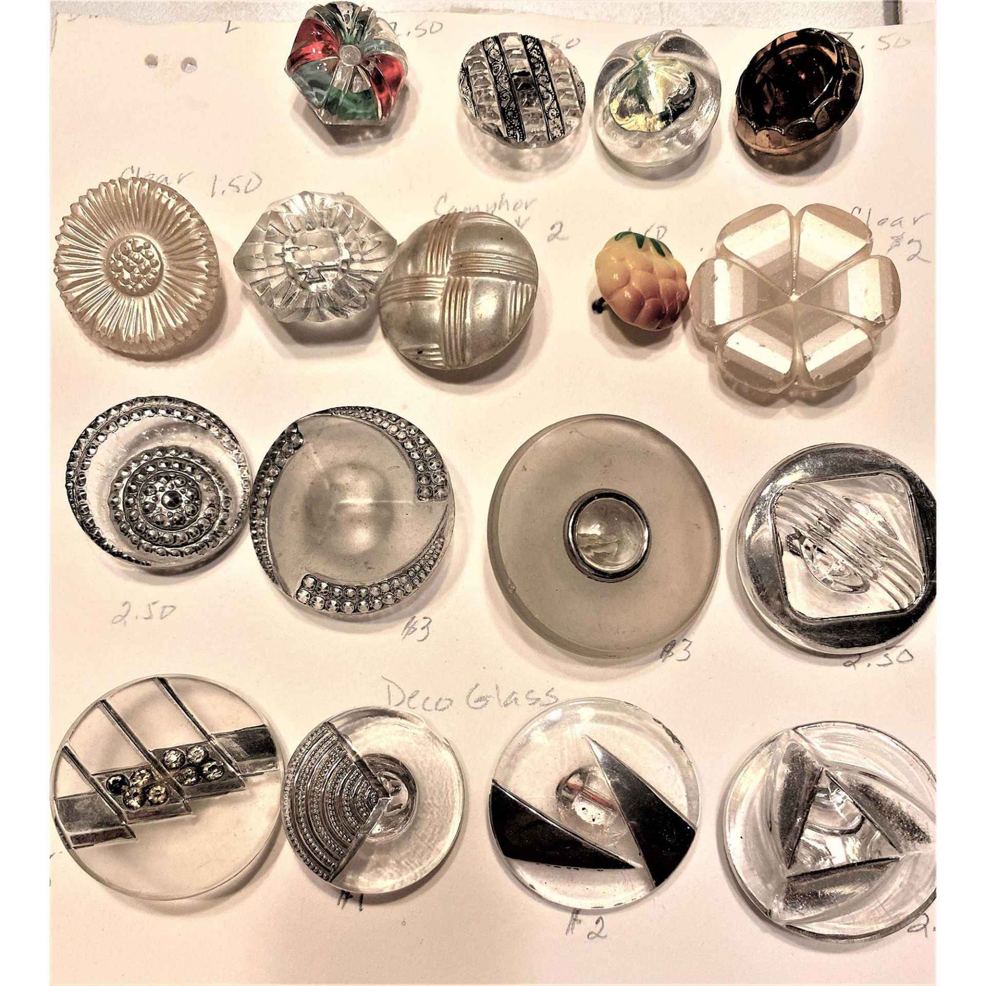 An Assorted Sampling of Buttons
