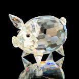 Swarovski Crystal Figurine, Pig Medium 10031