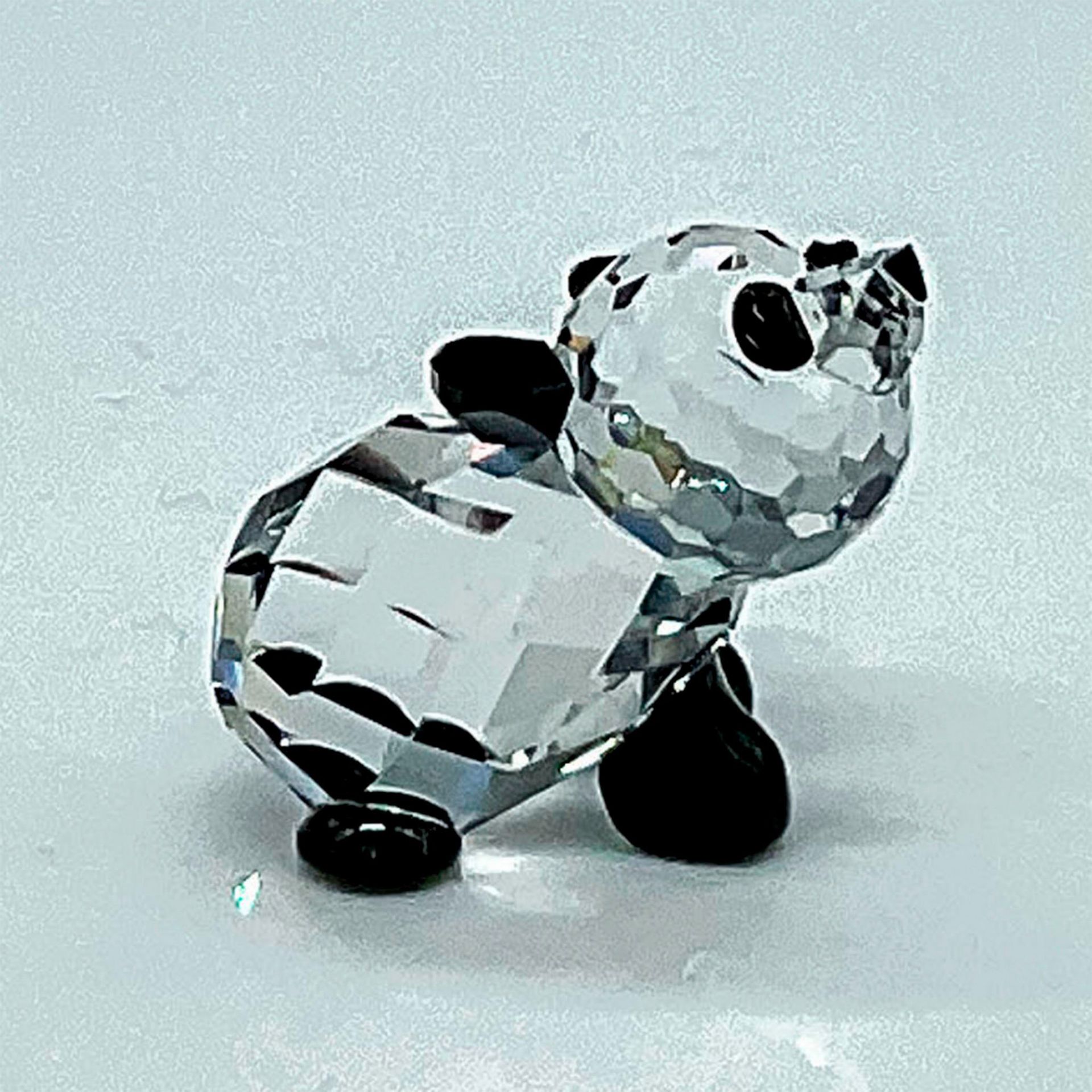 Swarovski Silver Crystal Figurine, Baby Panda - Image 2 of 4