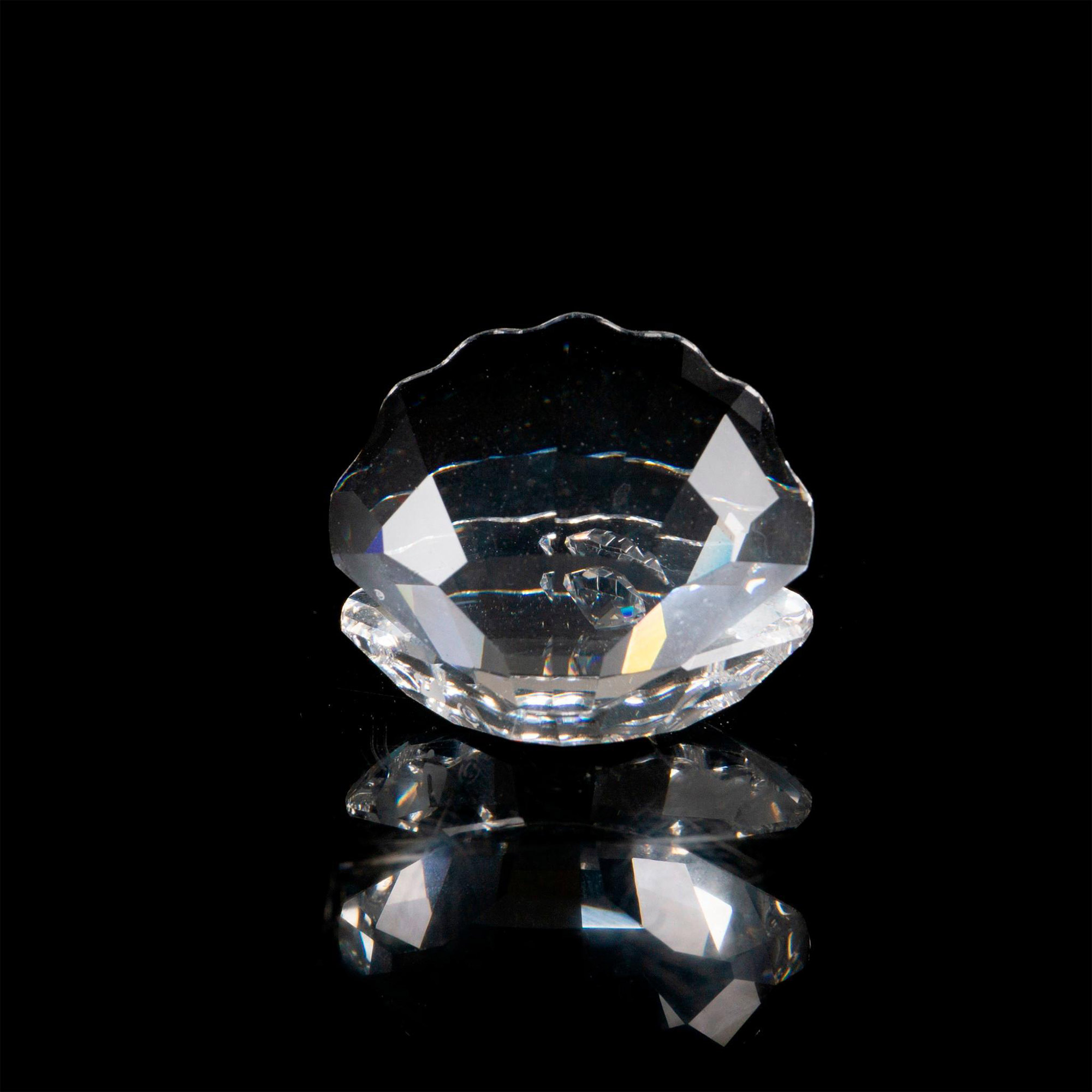 Swarovski Silver Crystal Figurine, Small Shell with Pearl - Image 3 of 4
