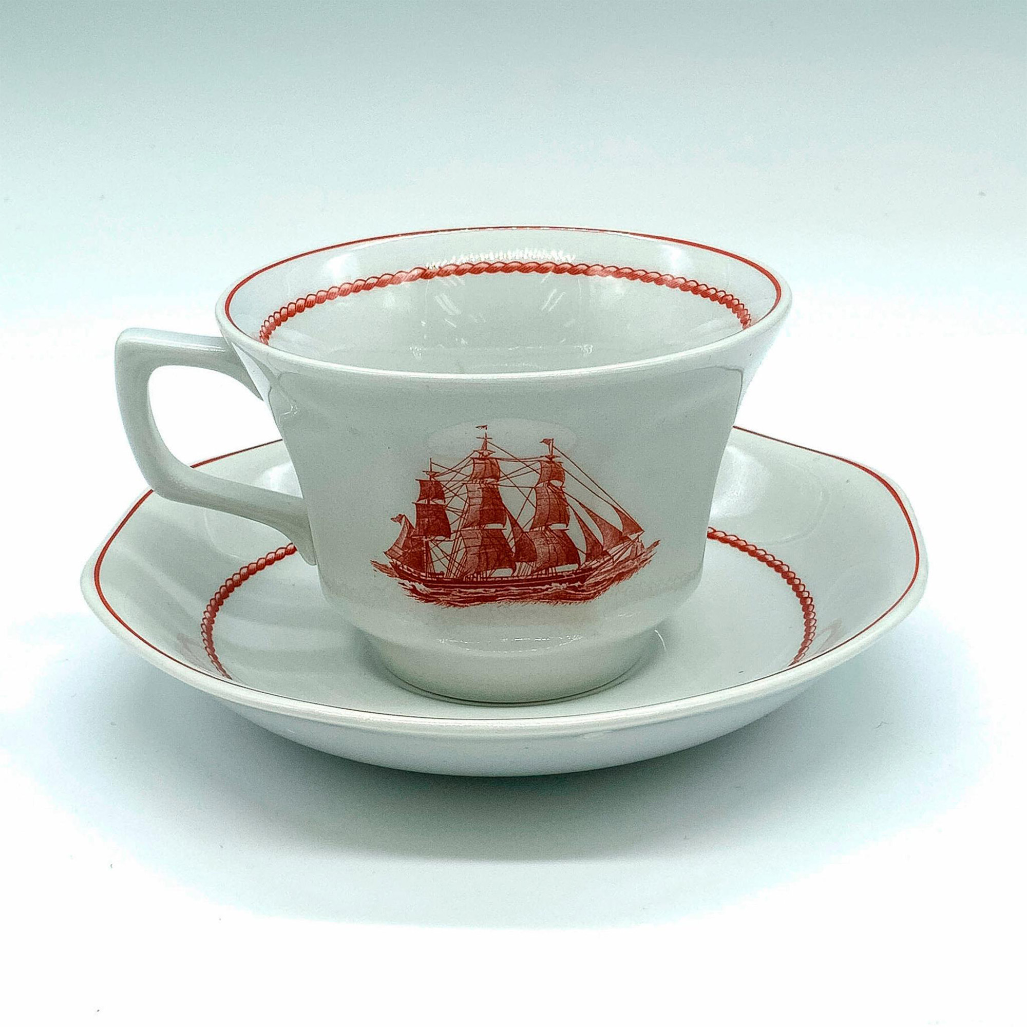 Wedgwood Flying Cloud Pattern Cup & Saucer Set