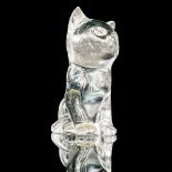 Princess House Lead Crystal Small Cat Figure