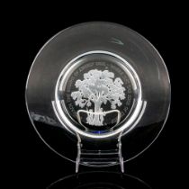 Vintage Franklin Mint Glass Plate, Liberty Tree