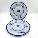 2pc Spode Copeland New Stone Plates