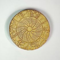 Frankoma Pottery Astrology Trivet