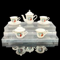 9pc Vintage Mini Tea Set, The Prince and Princess of Wales