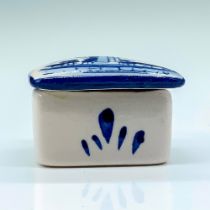 Belgium Ceramic Trinket Box