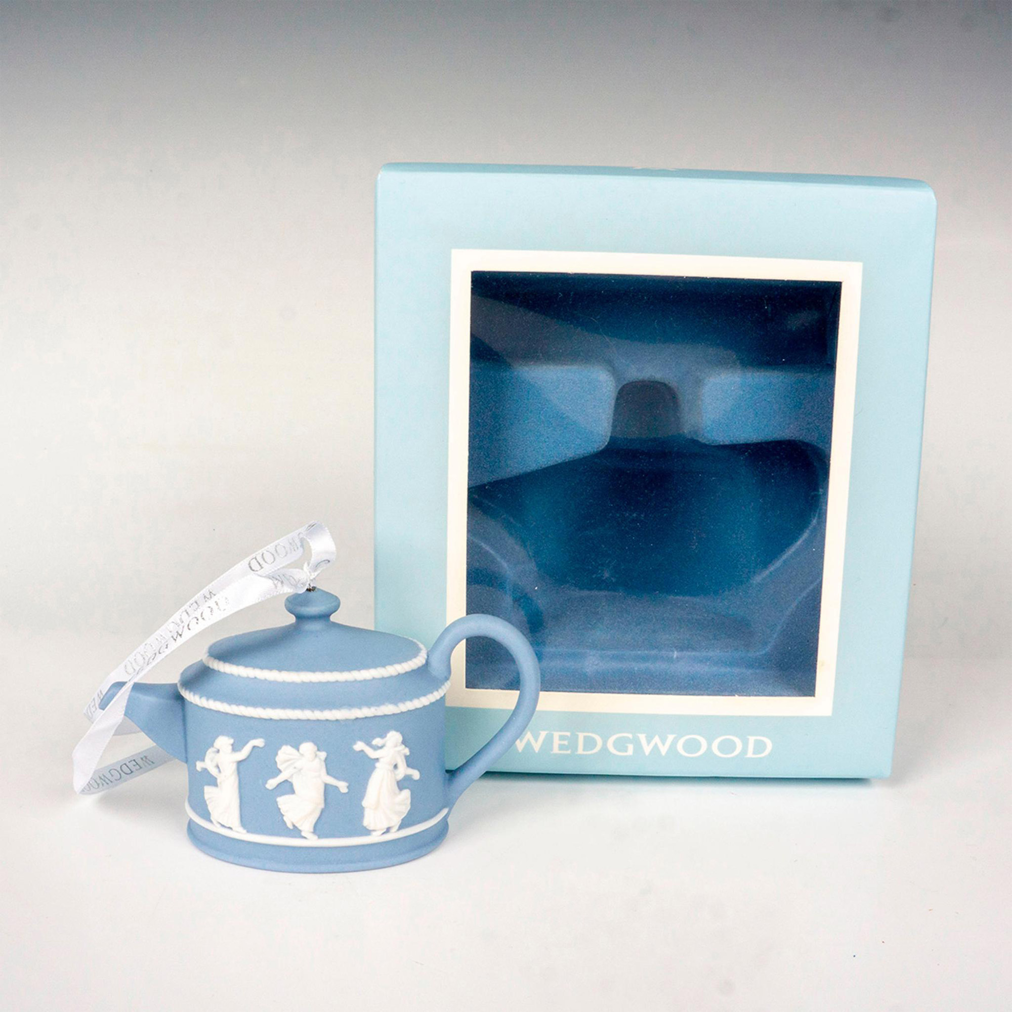 Wedgwood Jasperware Ornament, Teapot - Image 4 of 4