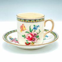 Chelson China Demitasse Cup and Saucer, Selby