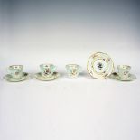 8pc Adams Porcelain Teacups and Saucers