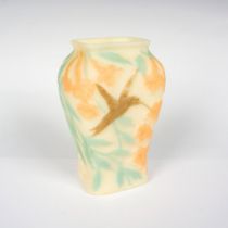 Consolidated Phoenix Glass Hummingbird Vase