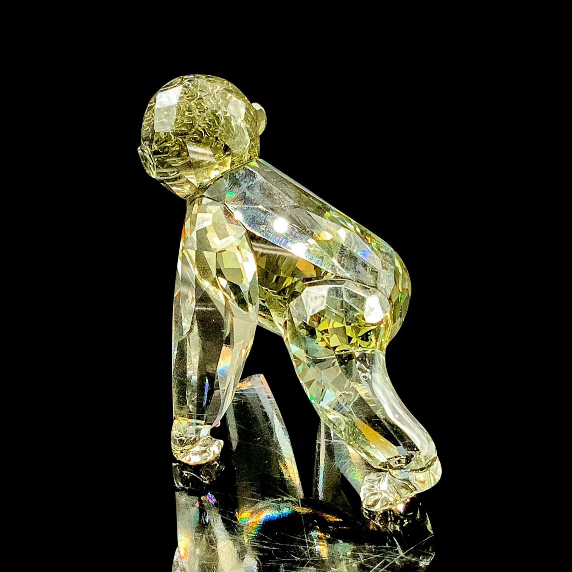Swarovski Crystal Figurine, Gorilla Cub - Bild 2 aus 3