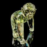 Swarovski Crystal Figurine, Gorilla Cub