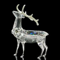 Swarovski Crystal Figurine, Christmas Stag