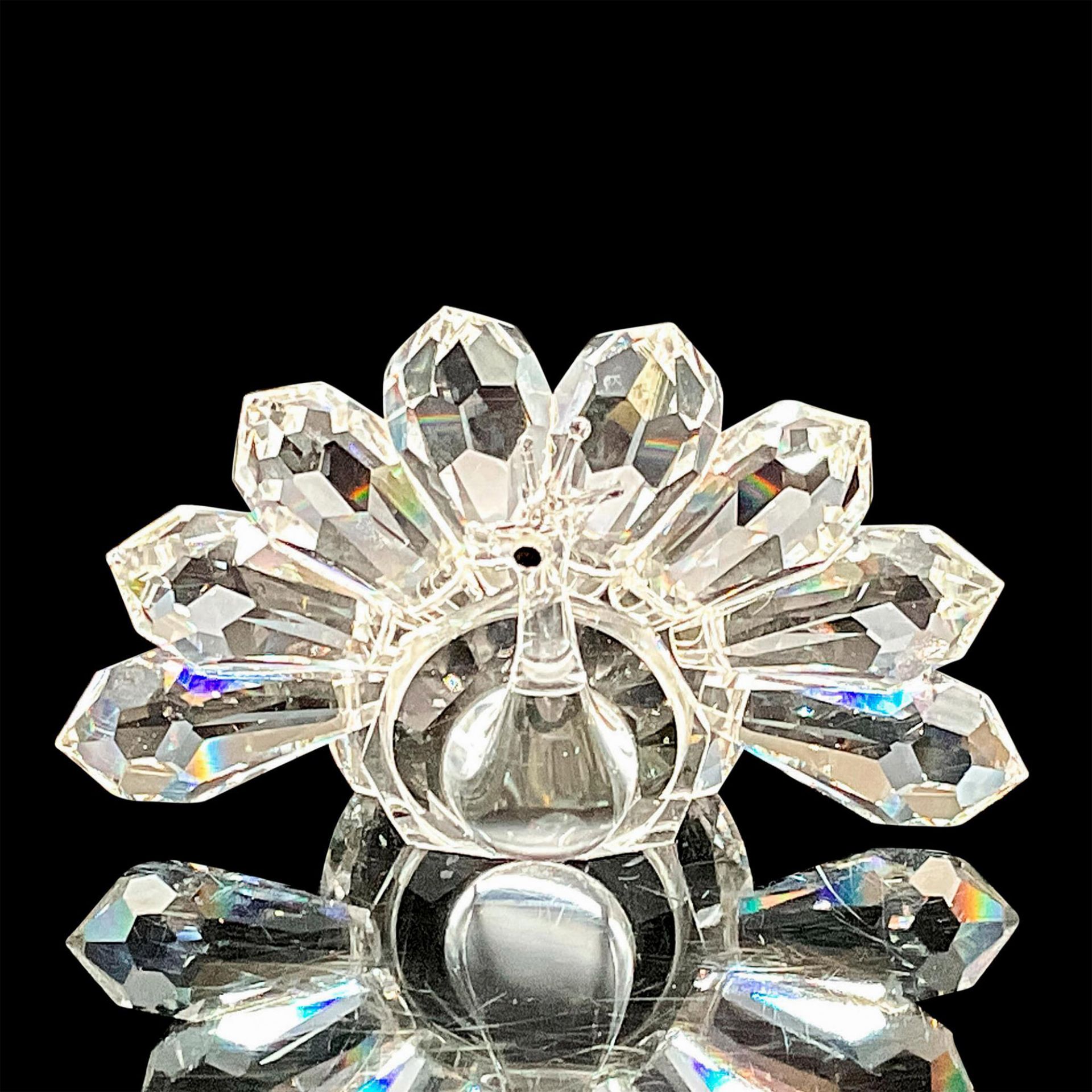 Iris Arc Crystal Figurine, Peacock