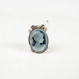 Victorian Style Cameo Hat Pin