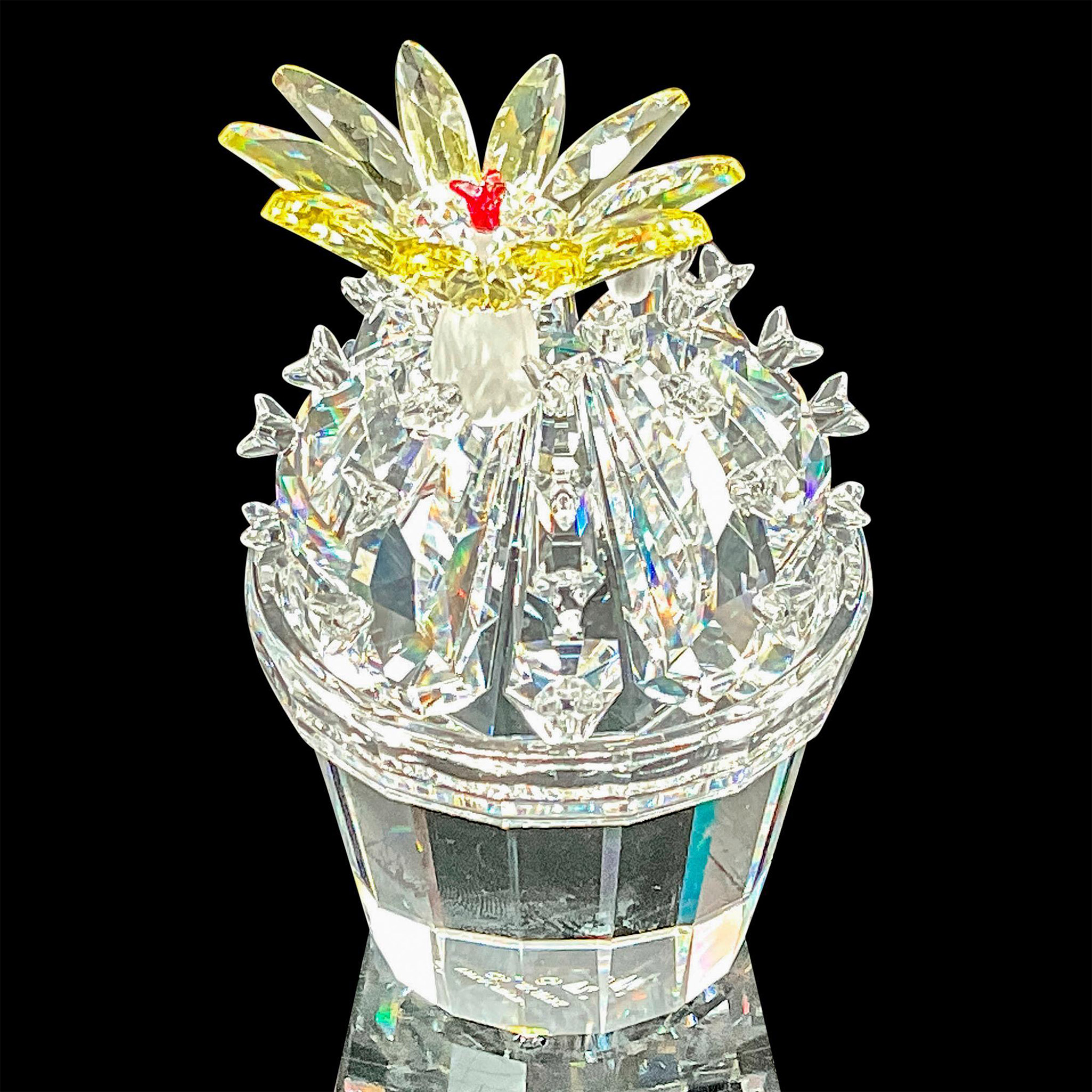 Swarovski Crystal Figurine, Cactus Flowering - Image 2 of 3