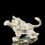 Swarovski Silver Crystal Figurine, Lion Cub 210460