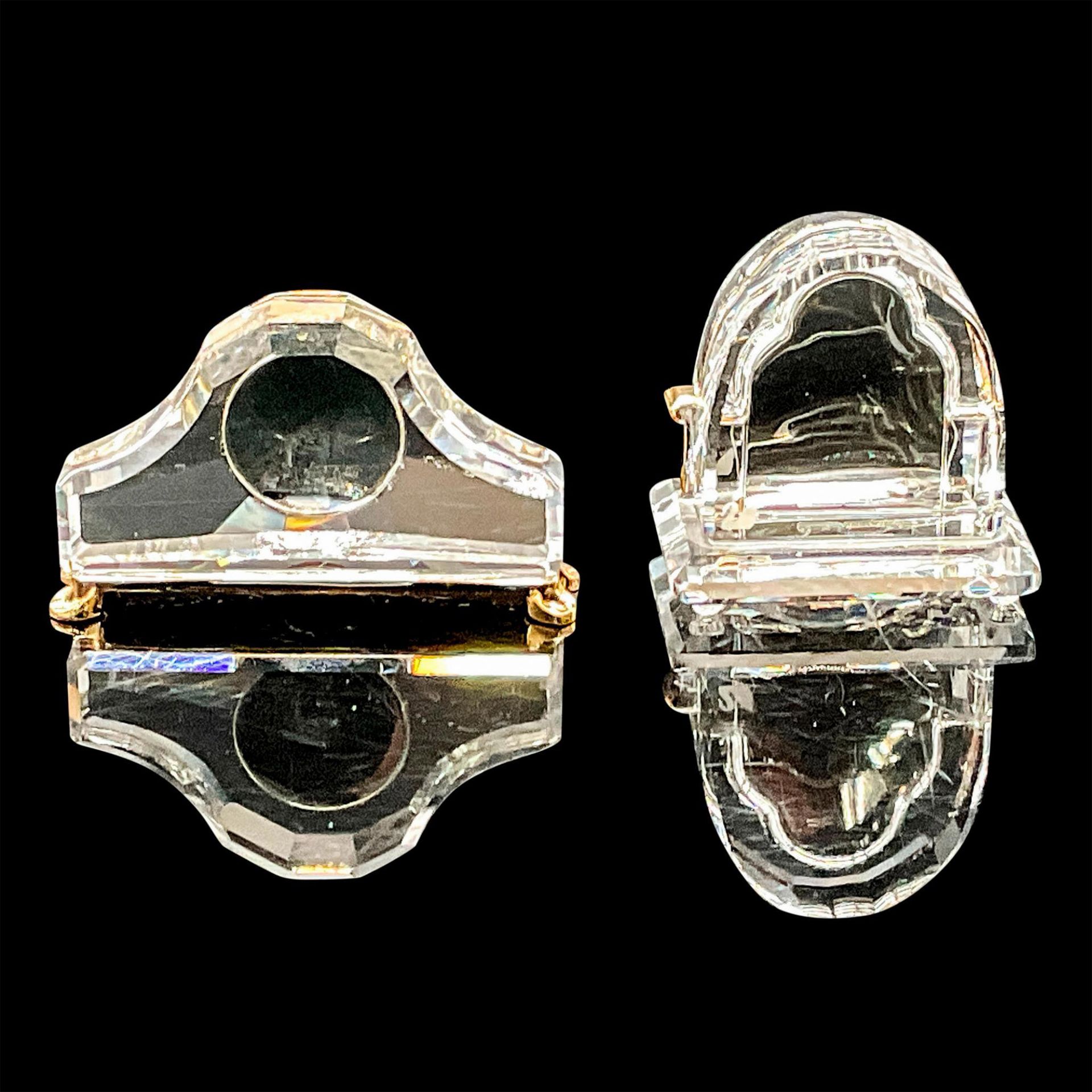 2pc Swarovski Crystal Memories Mini Figurines - Image 2 of 3