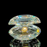 Swarovski Crystal Figurine, Oyster Shell with Pearl 014389