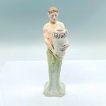 Rare Meissen Alfred Konig Porcelain Art Nouveau Man Figurine