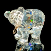 Swarovski Silver Crystal Figurine, Grizzly Bear Cub 261925