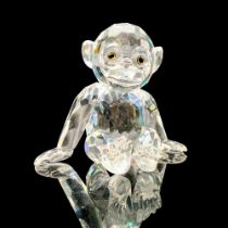 Swarovski Crystal Figurine, Chimpanzee 221625