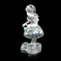 Swarovski Silver Crystal Figurine, Red Riding Hood