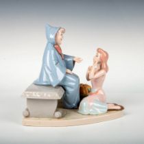 Cinderella & The Fairy God Mother 1007553 - Lladro Porcelain Figurine