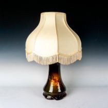 Weller Louwelsa Pottery Table Lamp with Shade