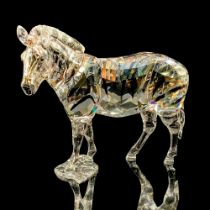 Swarovski Crystal Figurine, SCS Zebra Amai