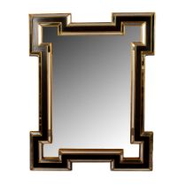 Gilded Angular Large Wall Mirror