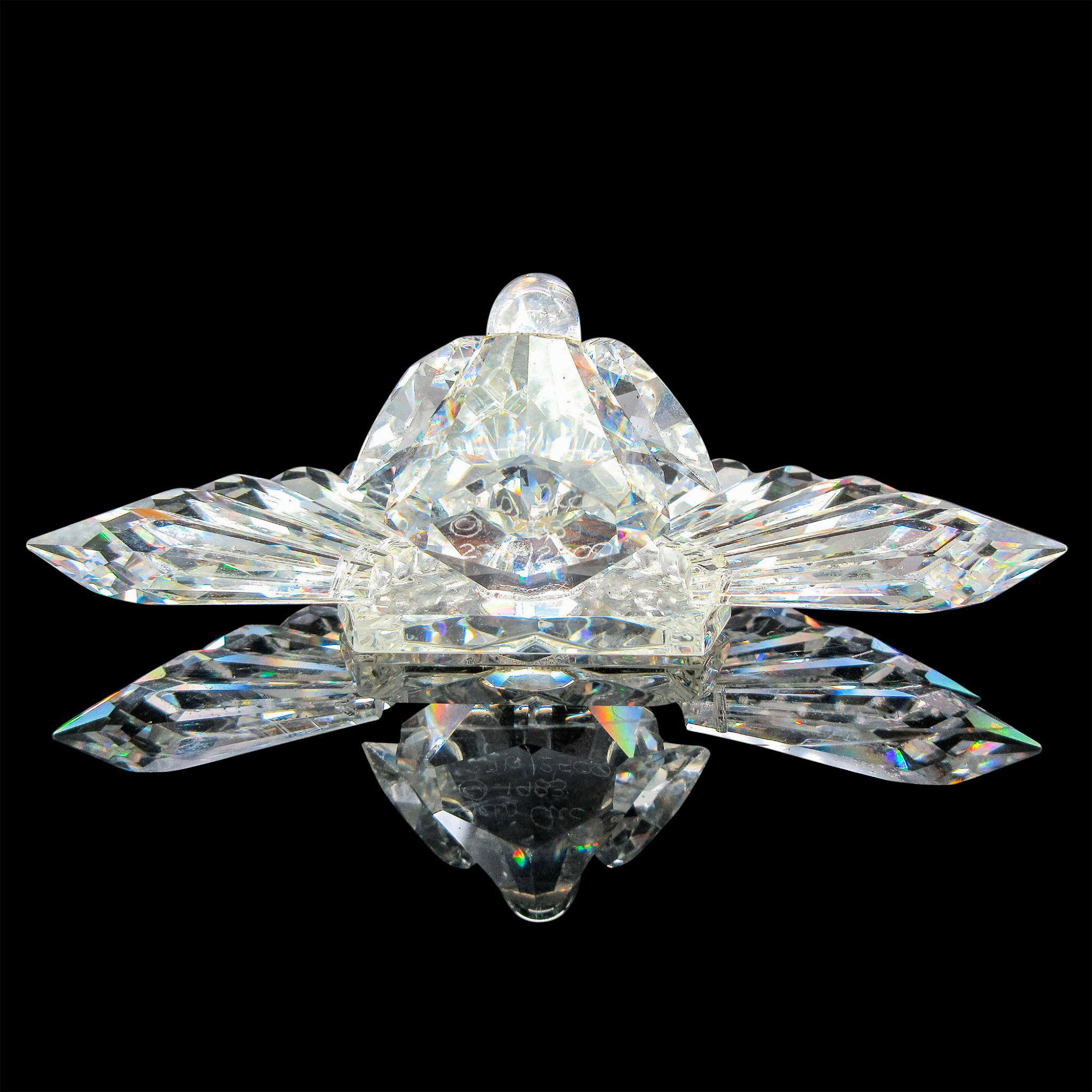 Iris Arc Crystal Figurine, Peacock - Image 3 of 3