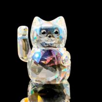 Swarovski Crystal Figurine, Lucky Cat 1071038