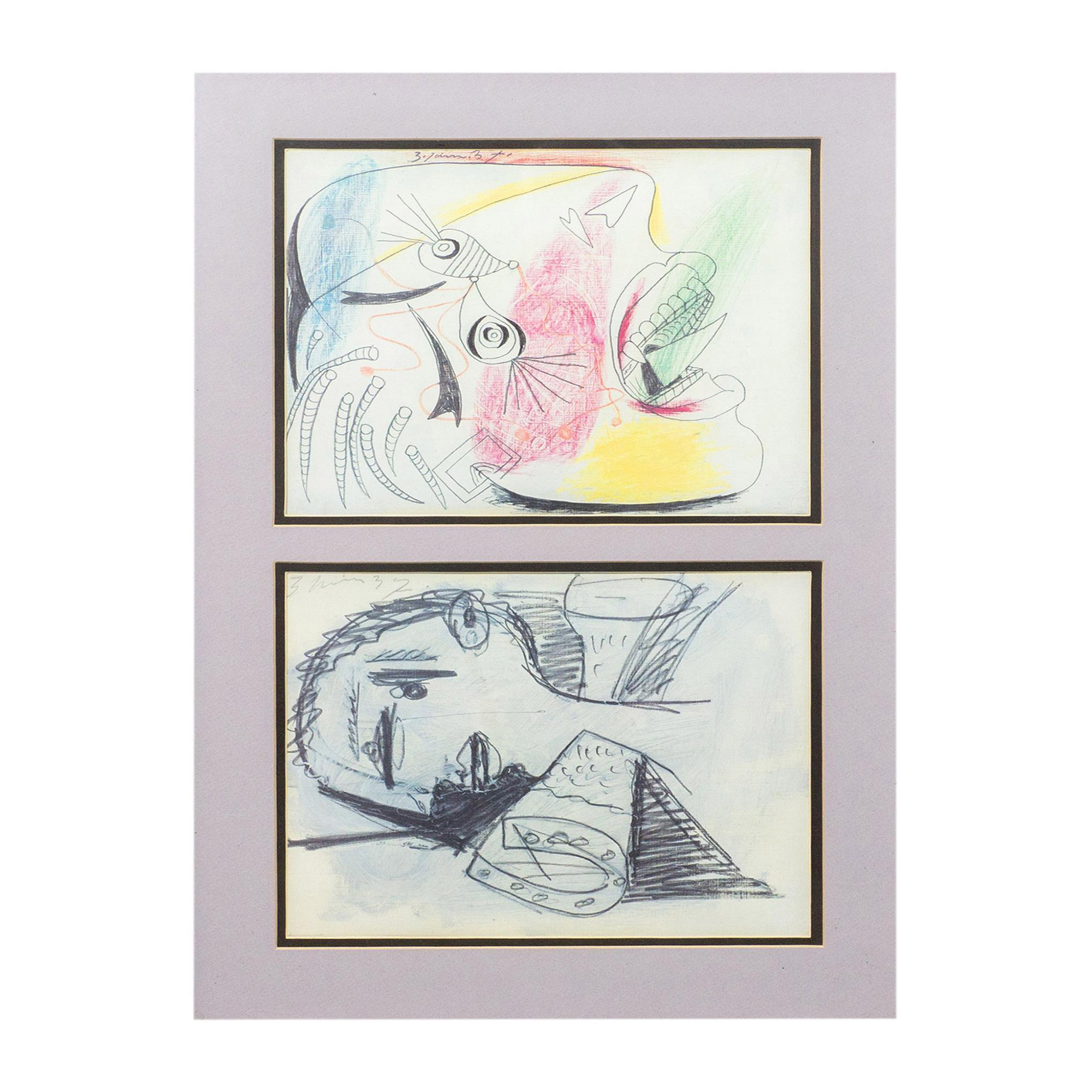 After Picasso, Offset Color Lithographs on Paper - Image 2 of 6