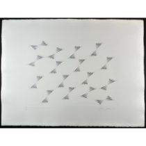 Tess Jaray (1937-) Etching From Encounter Suite (2) signed