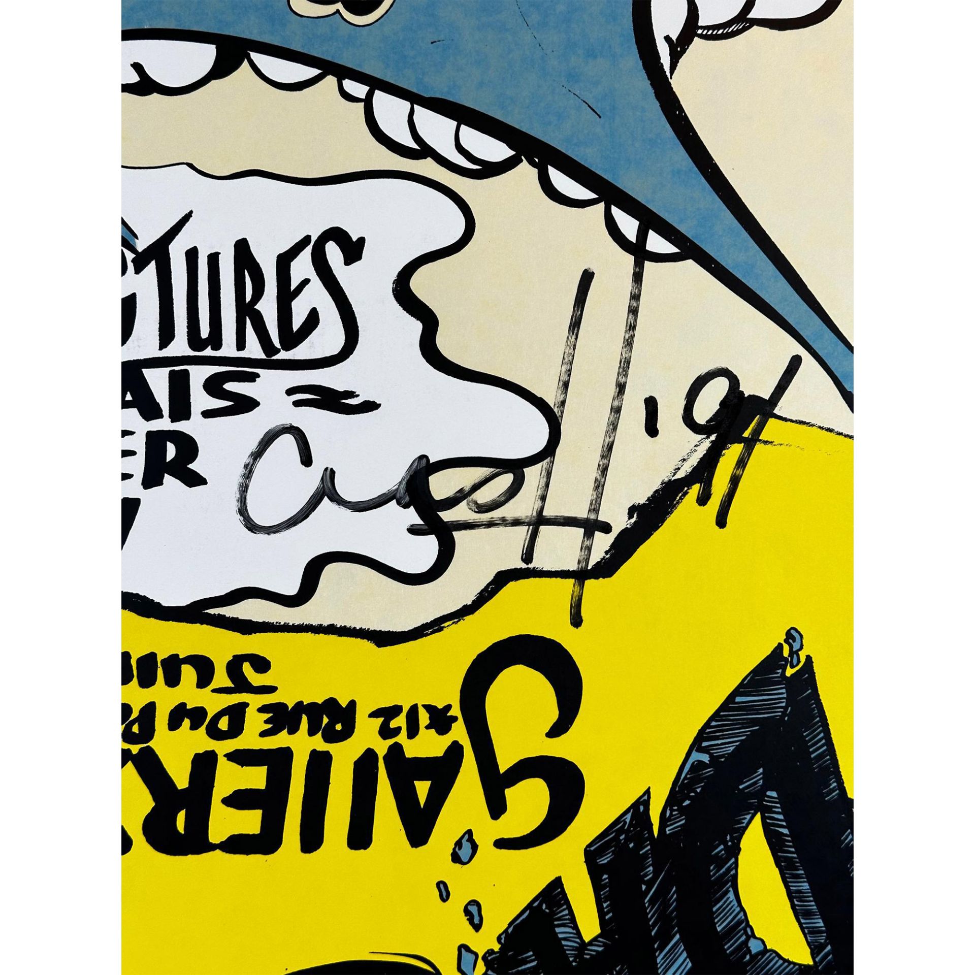CRASH, John Matos (1961-) Poster, signed - Bild 2 aus 2