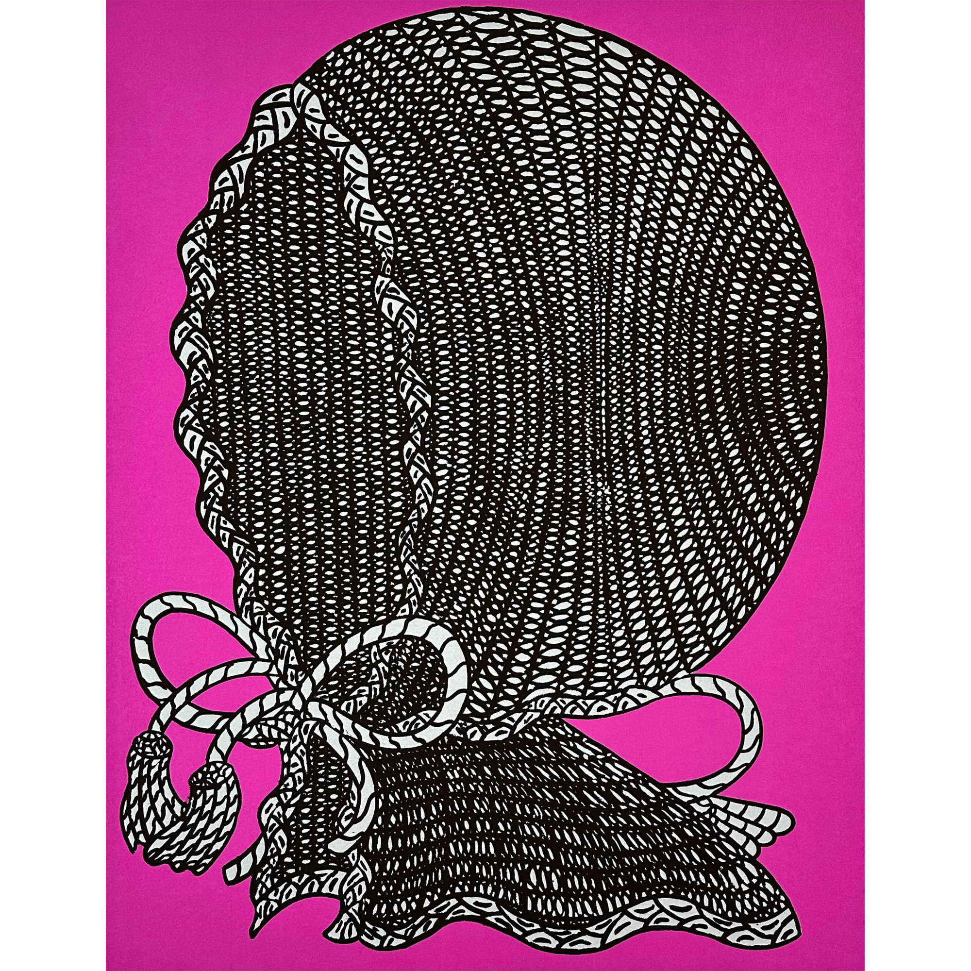 William Nelson Copley CPLY (American) 1919-1996, Serigraph Baby Bonnet, signed - Image 2 of 4