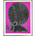 William Nelson Copley CPLY (American) 1919-1996, Serigraph Baby Bonnet, signed