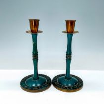 Pair of Pal-Bell Shabbat Candle Holders from Israel