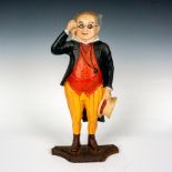 Charles Dickens Character Mr. Pickwick Cast Iron Doorstopper