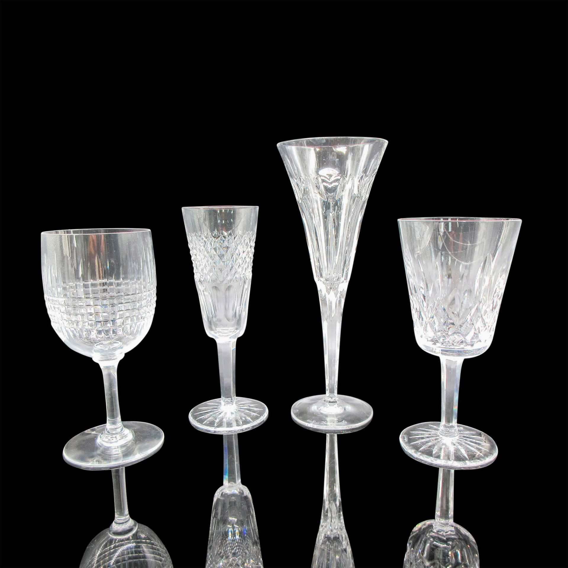 4pc Mixed Lot of Baccarat & Waterford Barware