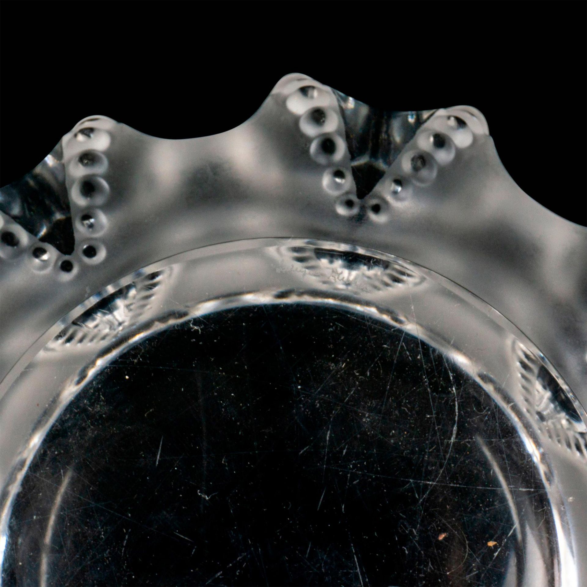 Lalique Crystal Ashtray, Cannes - Image 4 of 4