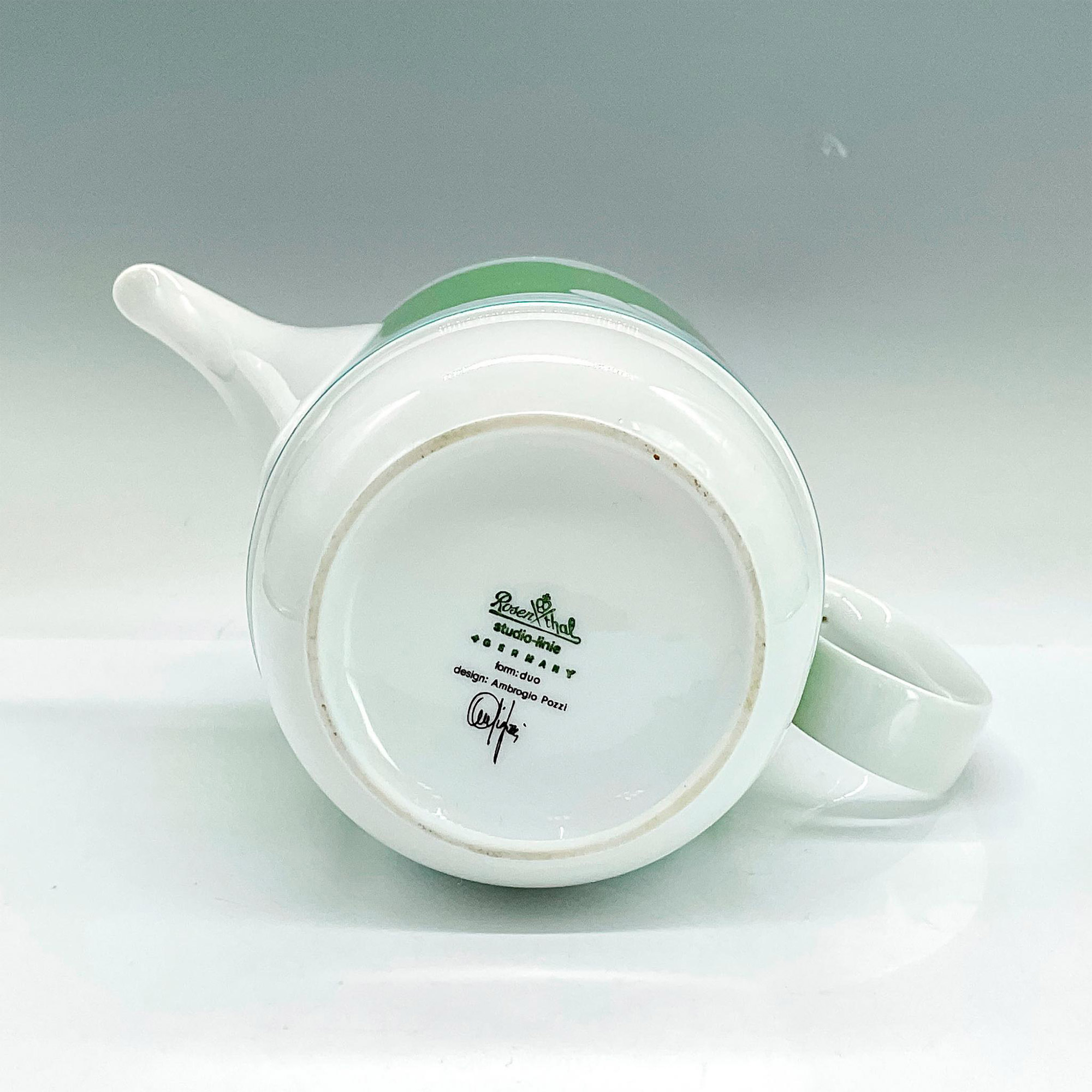 20pc Rosenthal Studio-Linie Tea Set, Duo Exotic Green - Image 4 of 7